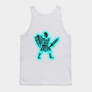 ARMOR OF GOD AQUA BLUE Tank Top